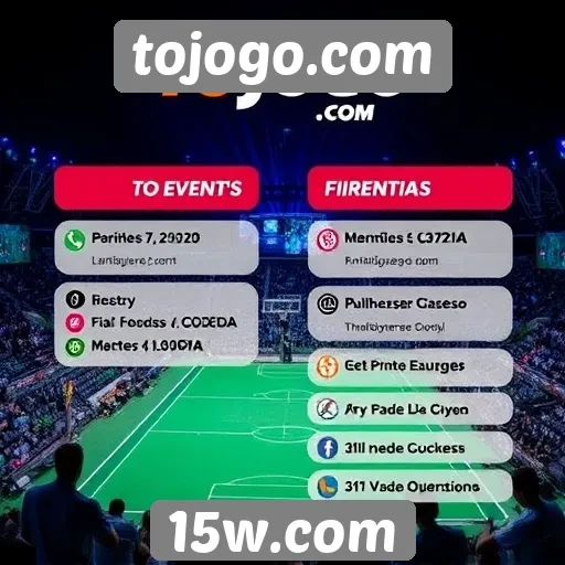 Eventos e campeonatos programados para tojogo.com